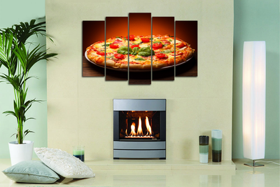 Модульная картина "Итальянская пицца"