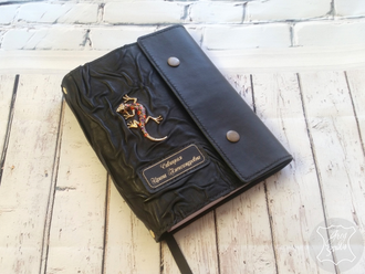 ежедневник ручной работы, блокнот ручной работы, кожаный ежедневник, подарок руководителю, блокнот