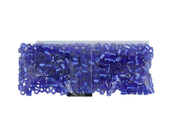 Toho Hexagon 28 Transparent Silver-Lined Cobalt / Прозрачный кобальт с серебряной линией внутри