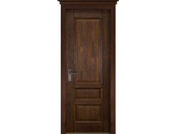 Дверь Межкомнатная - Аристократ № 1 - Дуб (АНТИЧНЫЙ ОРЕХ)