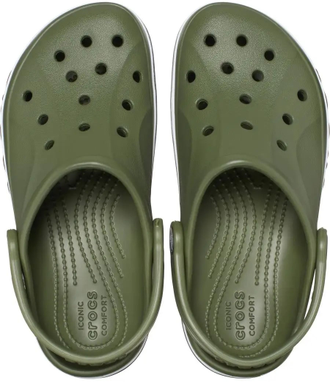 Crocs Bayaband Clogs Детские хаки