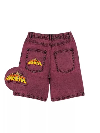 Шорты Beekt Sk8 Bordo