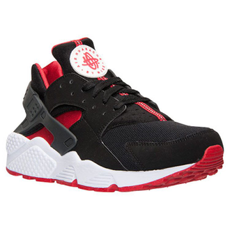 Nike huarache high top red new arrivals