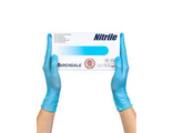 Перчатки нитриловые голубые NITRIMAX  (50 пар) размер М и XS