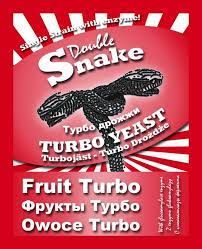 Спиртовые дрожжи DoubleSnake Fruit Turbo, 50 г