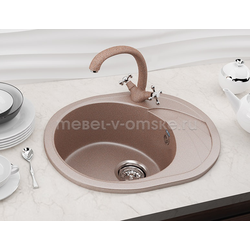 ШММ403 Мойка врезная "U-403". Размер: 570х465.