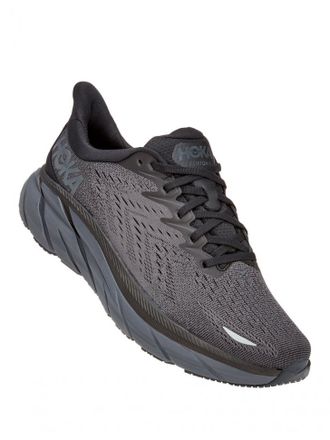 Кроссовки мужские Hoka CLIFTON 8 Black/Black WIDE 1121374-BBLC (Размеры:  US 11.5-29.5cm)