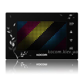 Видеодомофон Kocom KCV-A374SD black
