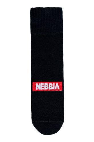 Носки NEBBIA “EXTRA MILE” crew socks 103 Черные