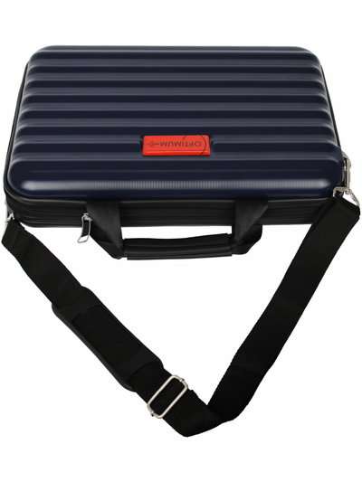 Пластиковый кейс для ноутбука 13 - 14 дюймов Optimum, темно-синий