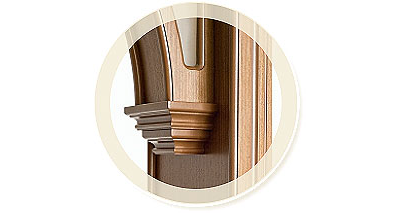 Арка Лилия с декором