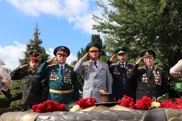 Возложения цветов в 49-ю годовщину присвоения Керчи звания город-герой - 14 сентября 2022 г.