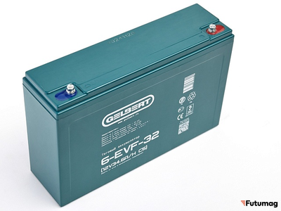 Тяговый аккумулятор Gelbert 6-EVF-32 (12V34.6A/H C5)