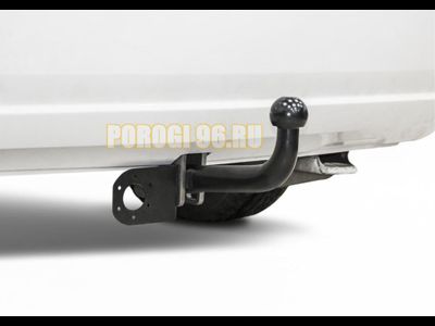 Фаркоп, шар A, 1000/75 кг. Atlas для Volkswagen Polo 2010-2020 / 2020-