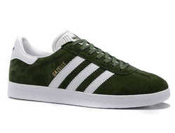 Adidas Gazelle Зеленые мужские (41-45) Арт. 383F-A