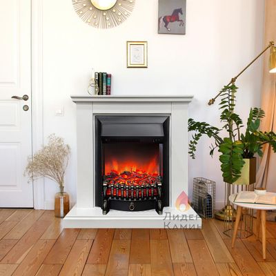 Электрокамин Sorento WT с очагом Fobos