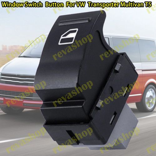 VW Transporter T5, VW Transporter T6, VW Caravelle, VW Multivan, кнопка стеклоподъемника, электричес