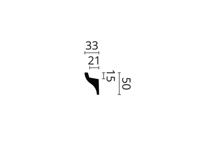 Карниз IL3 WALLSTYL® - 50*33*2000мм
