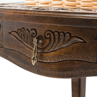 Стол ломберный шахматный от мастера Карена Халеяна