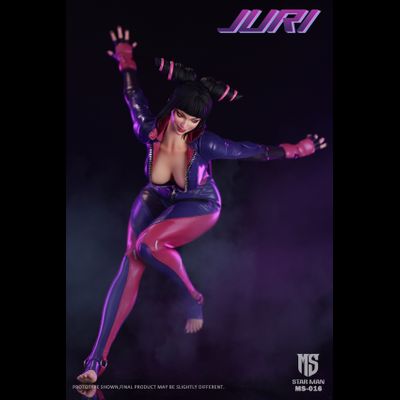 ПРЕДЗАКАЗ - Юри Хан (серия Street Fighter)  - Коллекционная ФИГУРКА 1/6 Female Fighter Zhu (MS-016) - STARMAN ?ЦЕНА: 22900 РУБ.?