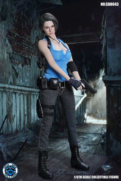 Женская голова (скульпт) Джилл Валентайн - 1/6 scale Female Head Sculpture (SDH043) - SUPER DUCK