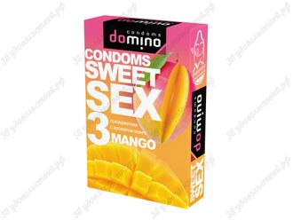 Презервативы Domino Sweet Sex Mango №3 с ароматом манго