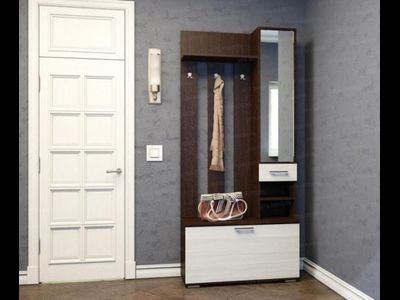 Прихожая Ника Вешалка В910 с зеркалом (Эра)