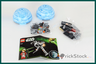 # 75010 Микро–«Истребитель B–Wing» и Планета Эндор / B–Wing Starfighter & Planet Endor (2013)