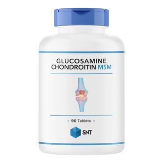 Glucosamine Chondroitin MSM, 90кап.(SNT)