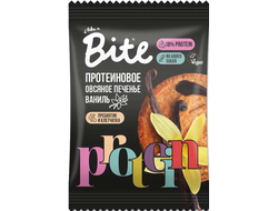 Печенье овсяное протеиновое с ванилью, 69г (Bite)