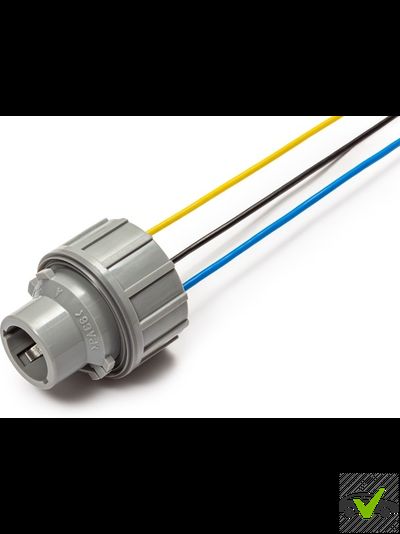 Патрон лампы P21/4W к противотум. фарам, габ. огням, дневным ход. огням (ВАЗ) (Cargen)