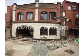 Облицовка здания камнем