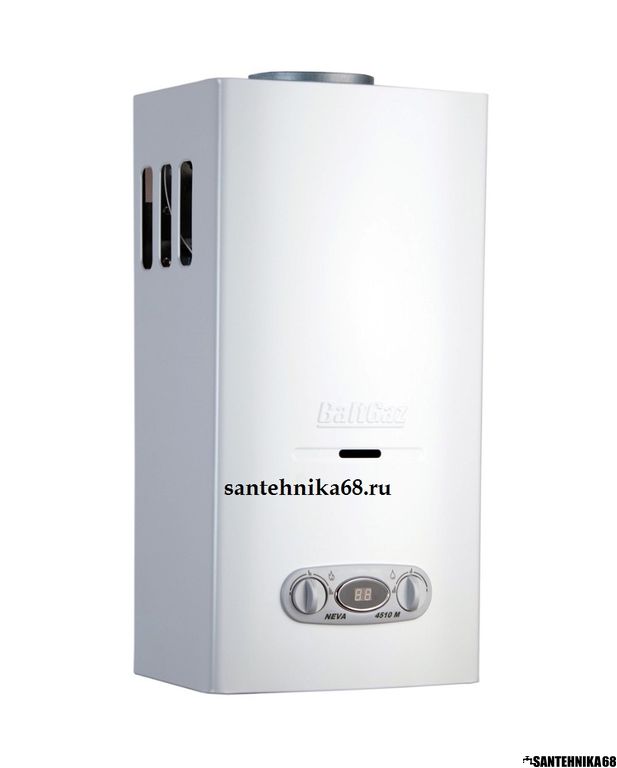 Газовая колонка NEVA 4510М тамбов Газовый водонагреватель NEVA 4510М ...