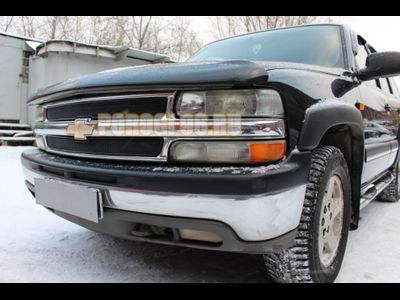Защита радиатора Chevrolet Tahoe II 1999-2007 black PREMIUM