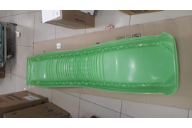 Горка 2,2 метра цвет: зеленное яблоко (салатовый), высота установки 115-125 см. от земли.