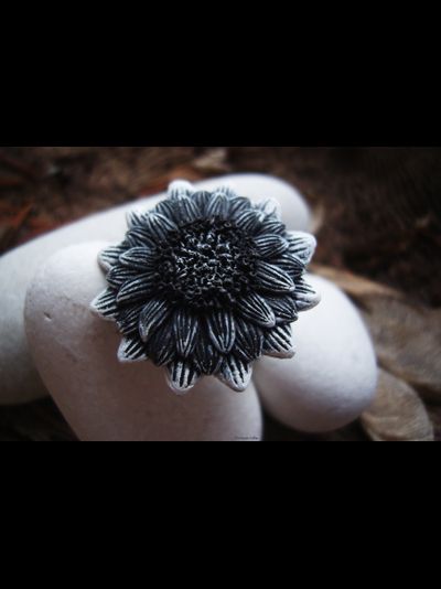 Кольцо "Цветок Угля и Пепла"