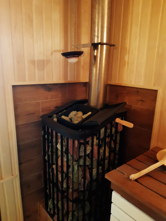 Печь для бани Варвара "Терма Каменка" Панорама