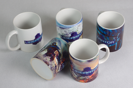 Керамические кружки 300 мл.