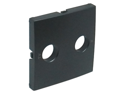 Efapel 90776 TIS, Лицевая панель розетки ТВ/Радио, серая