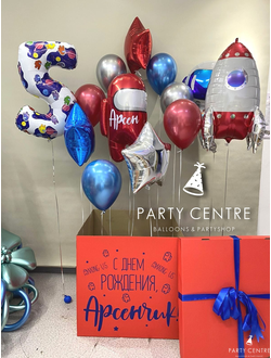 Коробка в стиле "Космос"