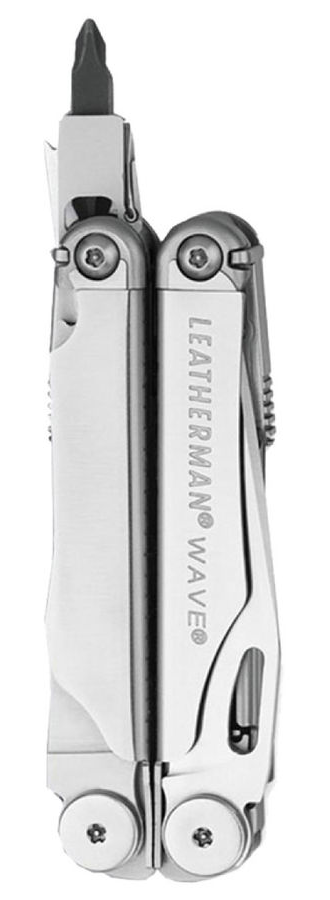 Мультитул LEATHERMAN Wave Plus, 17 функций,  серебристый [832524]