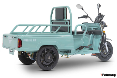 Грузовой электротрицикл Rutrike Амулет 1100 72V1000W бирюзовый
