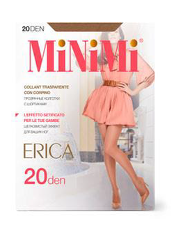 Колготки женские с шортиками MiNiMi Erica 20 den