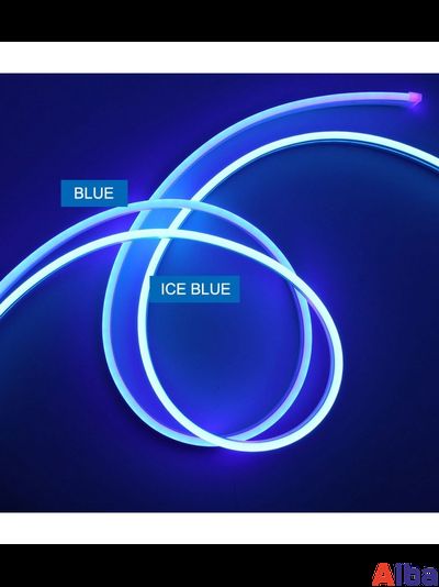 Неон 12V Синий 6*12мм