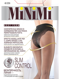 Колготки женские утяжка трусики MiNiMi Slim Control 40 / 70 den