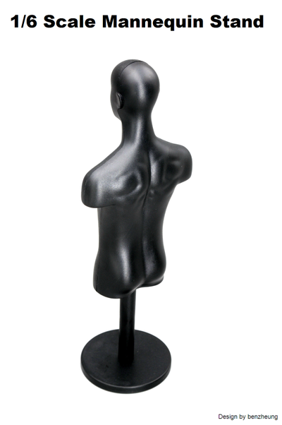 Манекен (торс) для разгрузки / бронежилета 1/6