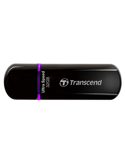Флеш-память Transcend JetFlash 600, 32Gb, USB 2.0, черный, TS32GJF600