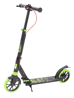 Самокат Tech Team DELTA Black/Green 2023