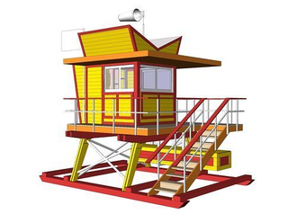 Спасательная станция/Lifeguard Stands