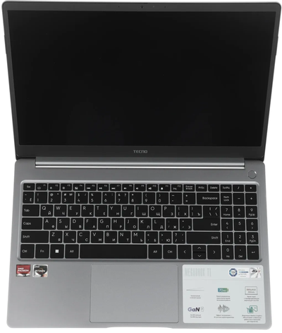 TECNO T1 15.6" IPS R5-5560U, 16Gb, SSD512Gb, Win11 Серый
